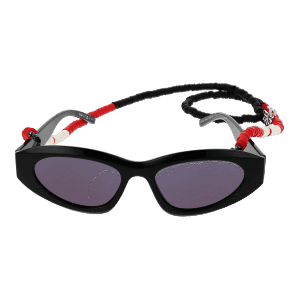 Hugo Sonnenbrille HG 1282/S 53807AO – Frontansicht mit Polyamid Rahmen und Grau Gläsern