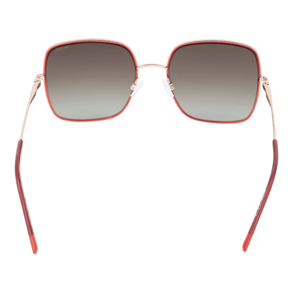 Rückansicht der Hugo Sonnenbrille HG 1293/S 58OFYHA – Metall Rahmen