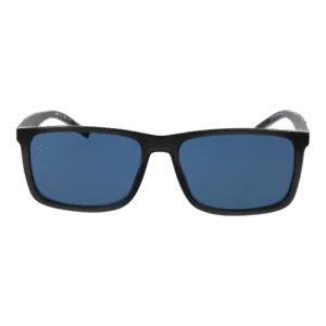 Hugo Sonnenbrille HG 1337/S 58KB7KU – Frontansicht mit Zellulosepropionat Rahmen und Blau Gläsern