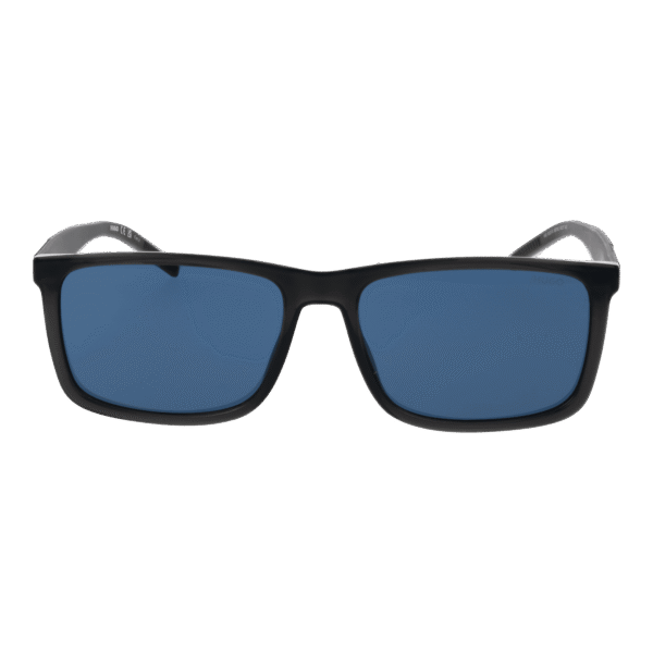 Hugo Sonnenbrille HG 1337/S 58KB7KU – Frontansicht mit Zellulosepropionat Rahmen und Blau Gläsern