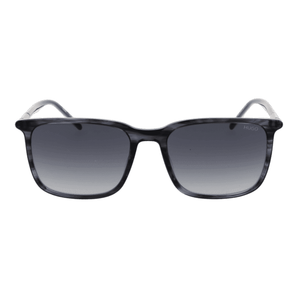 Hugo Sonnenbrille HG 1344/S 552W89O – Frontansicht mit Azetat Rahmen und Grau Gläsern