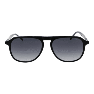 Hugo Sonnenbrille HG 1345/S 558079O – Frontansicht mit Azetat Rahmen und Grau Gläsern