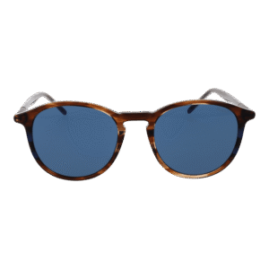 Hugo Sonnenbrille HG 1346/S 51EX4KU – Frontansicht mit Azetat Rahmen und Blau Gläsern