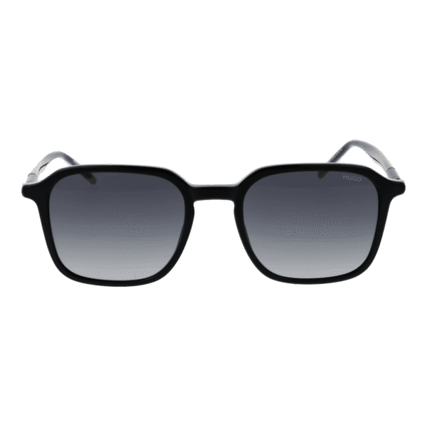 Hugo Sonnenbrille HG 1347/S 528079O – Frontansicht mit Azetat Rahmen und Grau Gläsern