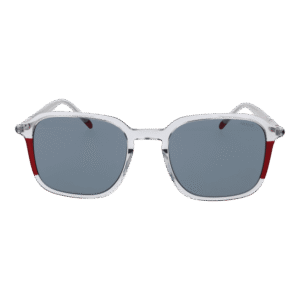 Hugo Sonnenbrille HG 1347/S 52KB7IR – Frontansicht mit Azetat Rahmen und Grau Gläsern