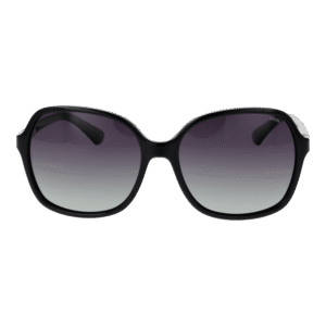 Invu Sonnenbrille B2241 57A – Frontansicht mit Kunststoff Rahmen und Grün Gläsern