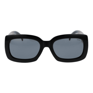 Invu Sonnenbrille B2248 54A – Frontansicht mit Kunststoff Rahmen und Grau Gläsern