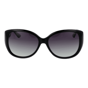 Invu Sonnenbrille B2319 59A – Frontansicht mit Kunststoff Rahmen und Grau Gläsern