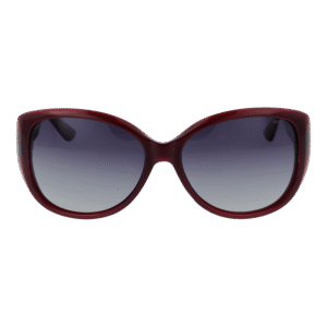 Invu Sonnenbrille B2319 59B – Frontansicht mit Kunststoff Rahmen und Grau Gläsern