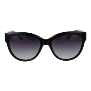 Invu Sonnenbrille B2331 56A – Frontansicht mit Kunststoff Rahmen und Grau Gläsern