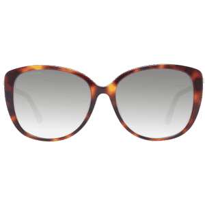 Jimmy Choo Sonnenbrille ALY/F/S 57086HA – Frontansicht mit Metall & Kunststoff Rahmen und Grau Gläsern