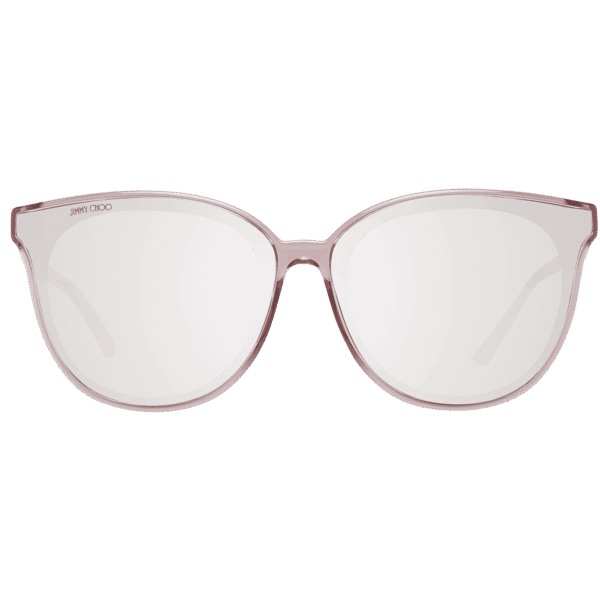 Jimmy Choo Sonnenbrille JAIME/G/SK 67FWMSQ – Frontansicht mit Kunststoff Rahmen und Grau Gläsern