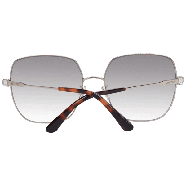 Rückansicht der Jimmy Choo Sonnenbrille KORI/G/SK 6006JHA – Metall Rahmen