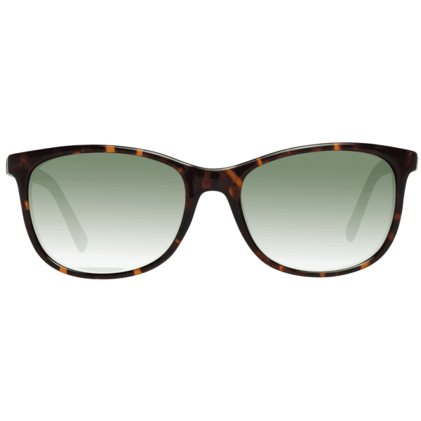 Joules Sonnenbrille JS7038 55115 – Frontansicht mit Kunststoff Rahmen und Grün Gläsern