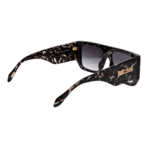 Rückansicht der Just Cavalli Sonnenbrille SJC022 56096N – Zellulose Azetat Rahmen