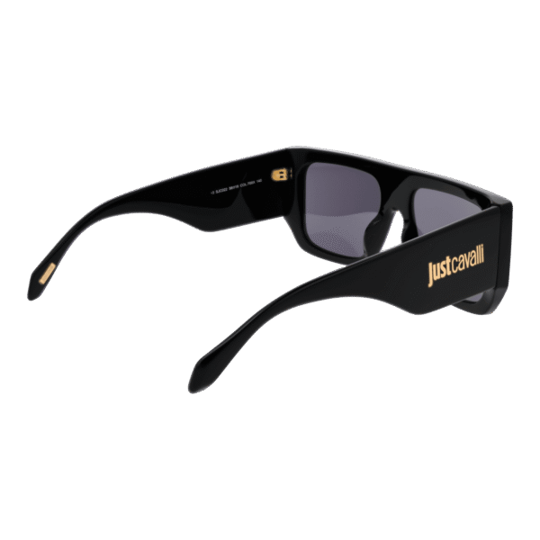 Rückansicht der Just Cavalli Sonnenbrille SJC022 56700X – Zellulose Azetat Rahmen