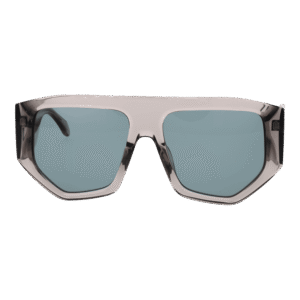 Just Cavalli Sonnenbrille SJC097 580819 – Frontansicht mit Zellulose Azetat Rahmen und Türkis Gläsern