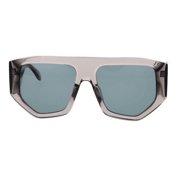 Just Cavalli Sonnenbrille SJC097 580819 – Frontansicht mit Zellulose Azetat Rahmen und Türkis Gläsern