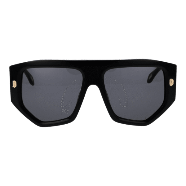 Just Cavalli Sonnenbrille SJC097V580700 – Frontansicht mit Zellulose Azetat Rahmen und Grau Gläsern