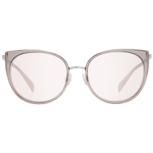 Karen Millen Sonnenbrille KM5042 55297 – Frontansicht mit Metall & Kunststoff Rahmen und Rosa Gläsern