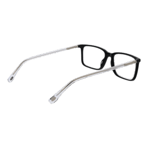 Frontansicht der Land Rover Brille Eaton 57BLK – Rahmen Azetat