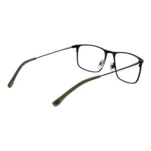 Frontansicht der Land Rover Brille Redford 55BLK – Rahmen Edelstahl