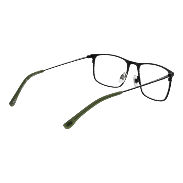 Frontansicht der Land Rover Brille Redford 55BLK – Rahmen Edelstahl