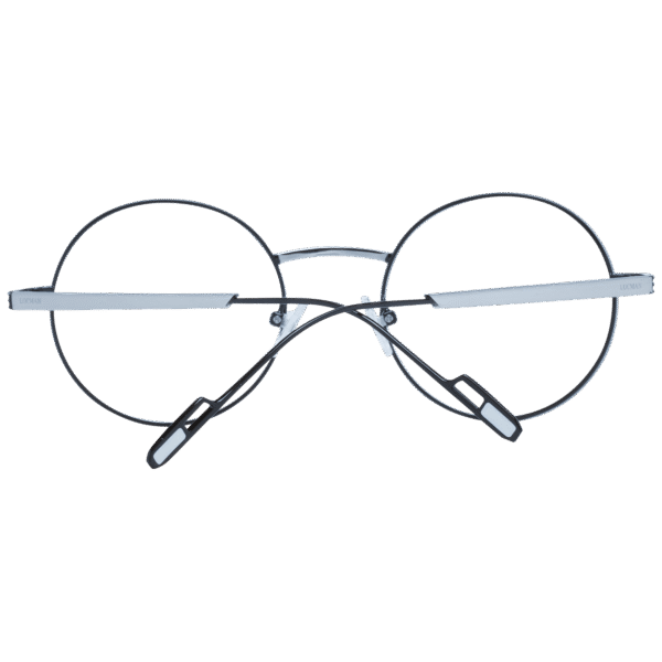 Frontansicht der Locman Brille LOCV001 51BLK – Rahmen Metall