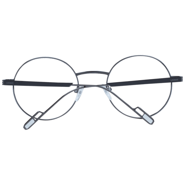 Frontansicht der Locman Brille LOCV001 51GUN – Rahmen Metall