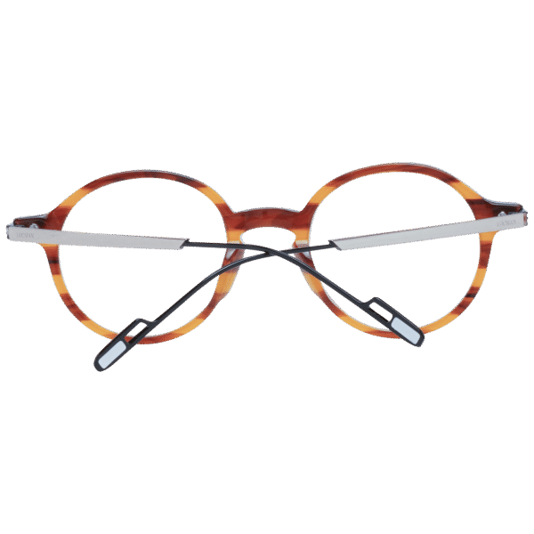 Frontansicht der Locman Brille LOCV002 48DEM – Rahmen Azetat & Metall