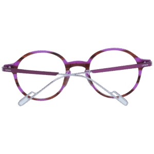 Frontansicht der Locman Brille LOCV002 48DPR – Rahmen Azetat & Metall