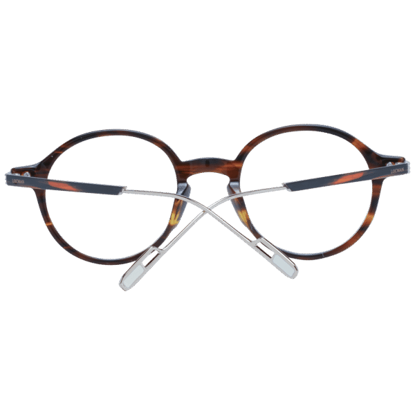 Frontansicht der Locman Brille LOCV002 48TOR – Rahmen Azetat & Metall