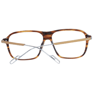Frontansicht der Locman Brille LOCV003 58DEM – Rahmen Azetat & Metall