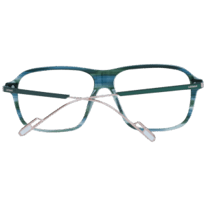 Frontansicht der Locman Brille LOCV003 58GRN – Rahmen Azetat & Metall