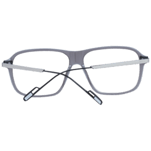 Frontansicht der Locman Brille LOCV003 58GRY – Rahmen Azetat & Metall