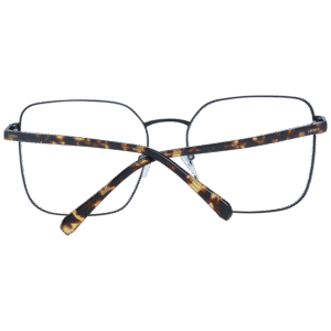 Frontansicht der Locman Brille LOCV005 57BLK – Rahmen Azetat & Metall & Swarovski-Element