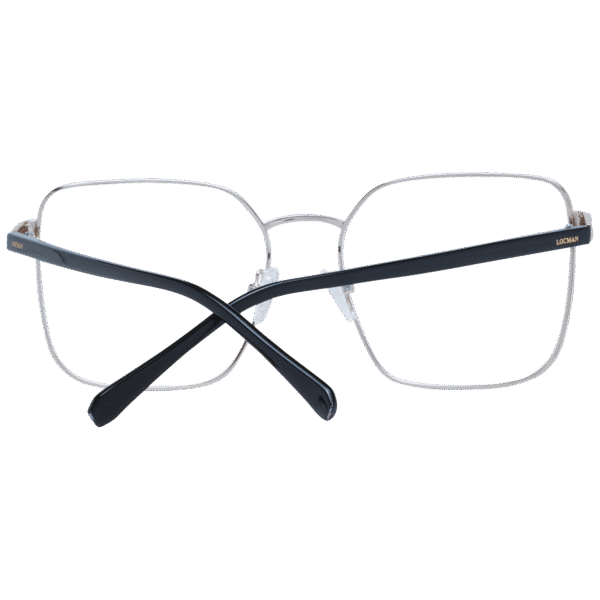 Frontansicht der Locman Brille LOCV005 57GLD – Rahmen Azetat & Metall & Swarovski-Element