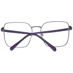 Frontansicht der Locman Brille LOCV005 57SLV – Rahmen Azetat & Metall & Swarovski-Element
