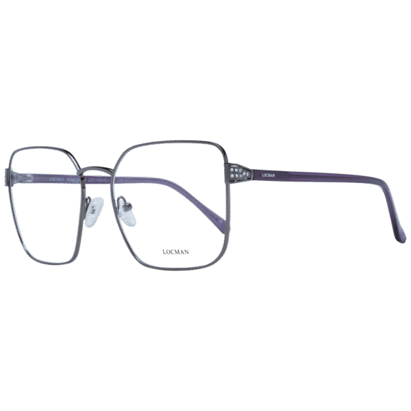 Locman )} Brille LOCV005 57SLV in Grau