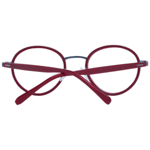 Frontansicht der Locman Brille LOCV006 50RED – Rahmen Azetat & Metall
