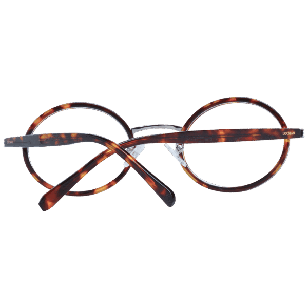 Frontansicht der Locman Brille LOCV007 50TOR – Rahmen Azetat & Metall