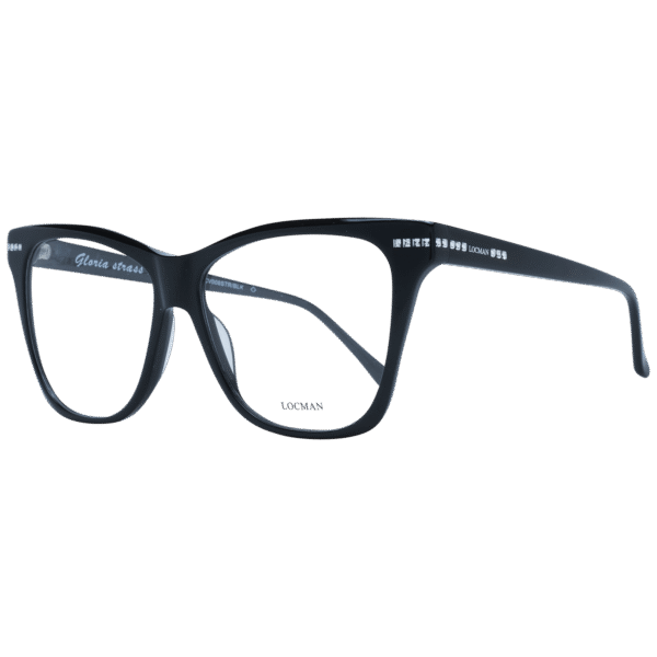 Locman )} Brille LOCV008STR 59BLK in Schwarz