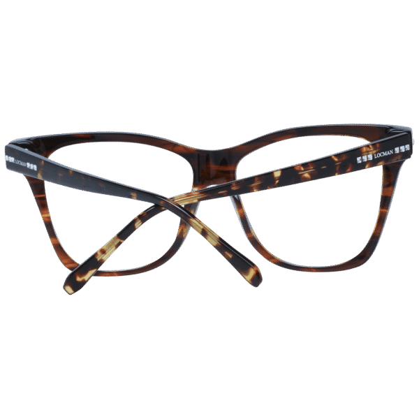 Frontansicht der Locman Brille LOCV008STR 59DEM – Rahmen Azetat & Swarovski-Element