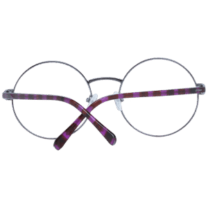 Frontansicht der Locman Brille LOCV013 58PUR – Rahmen Azetat & Metall & Swarovski-Element