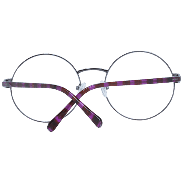 Frontansicht der Locman Brille LOCV013 58PUR – Rahmen Azetat & Metall & Swarovski-Element