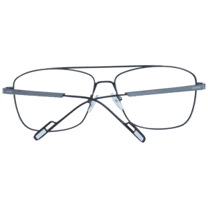 Frontansicht der Locman Brille LOCV014 60BLK – Rahmen Metall
