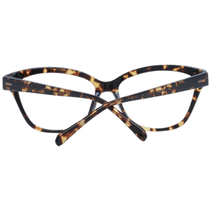 Frontansicht der Locman Brille LOCV015 56DEM – Rahmen Azetat