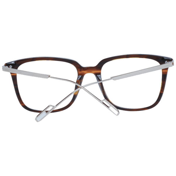 Frontansicht der Locman Brille LOCV020 55DEM – Rahmen Azetat & Metall