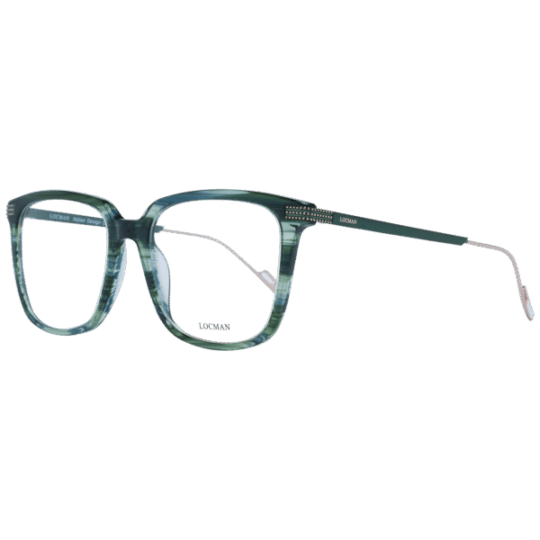 Locman Brille LOCV020 55GRN – 45° Seitenansicht Locman )} Brille LOCV020 55GRN in Grün