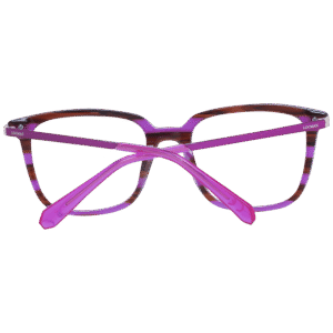 Frontansicht der Locman Brille LOCV020S 53PUR – Rahmen Azetat & Metall